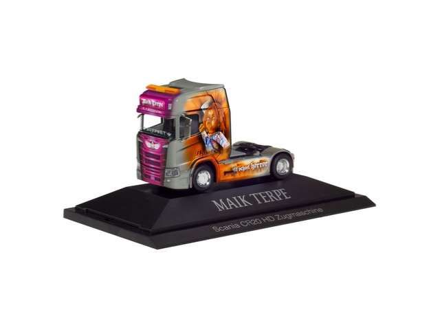 Scania CR 20 HD *Maik Terpe*, grey/purple/orange