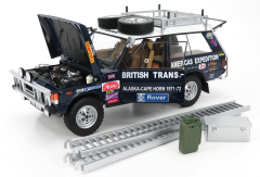 ALMOST-REAL - LAND ROVER - RANGE ROVER N 0 RALLY BRITISH TRANS AMERICAS EXPEDITION EDITION ALASKA-CAPE HORN 1971-1972