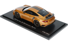 1/18 Spark Porsche 911 Turbo S 991 (Gold Yellow Metallic) Exclusive Series - WAP0219040H