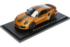 1/18 Spark Porsche 911 Turbo S 991 (Gold Yellow Metallic) Exclusive Series - WAP0219040H