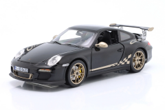 Ön Sipariş - 1/18 Norev Porsche 911 (997.2) GT3 RS year 2009 black / gold - 187563