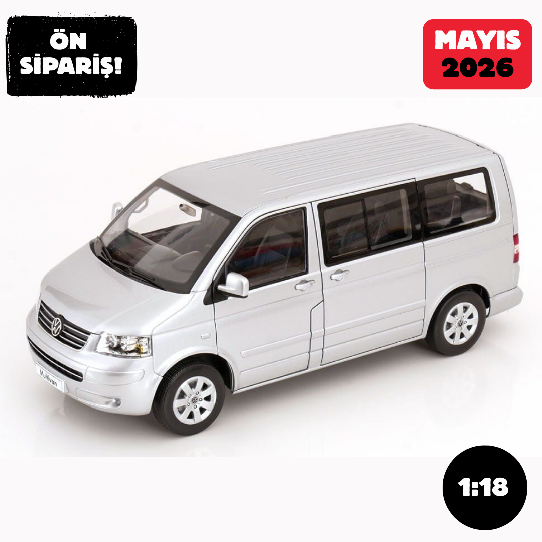 Ön Sipariş - 1/18 NOREV VOLKSWAGEN T5 MULTIVAN MINIBUS 2003 - 188601