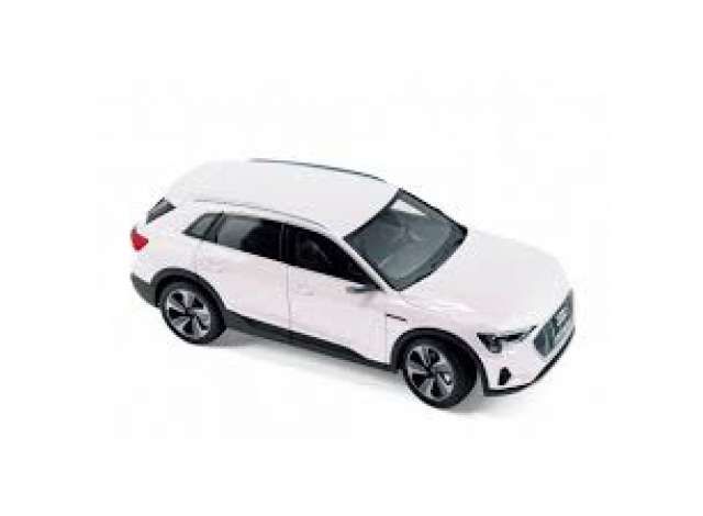 2019 Audi e-tron, white metallic