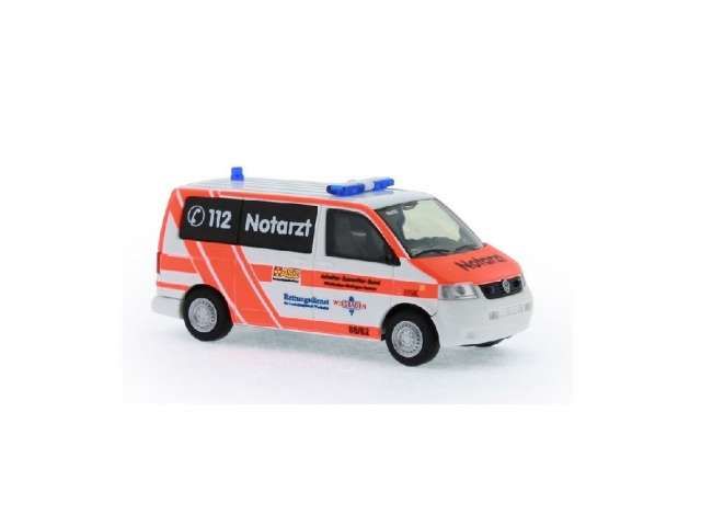 1/87 Volkswagen T5 *Notartz ASB KV Wiesbaden*, white/red