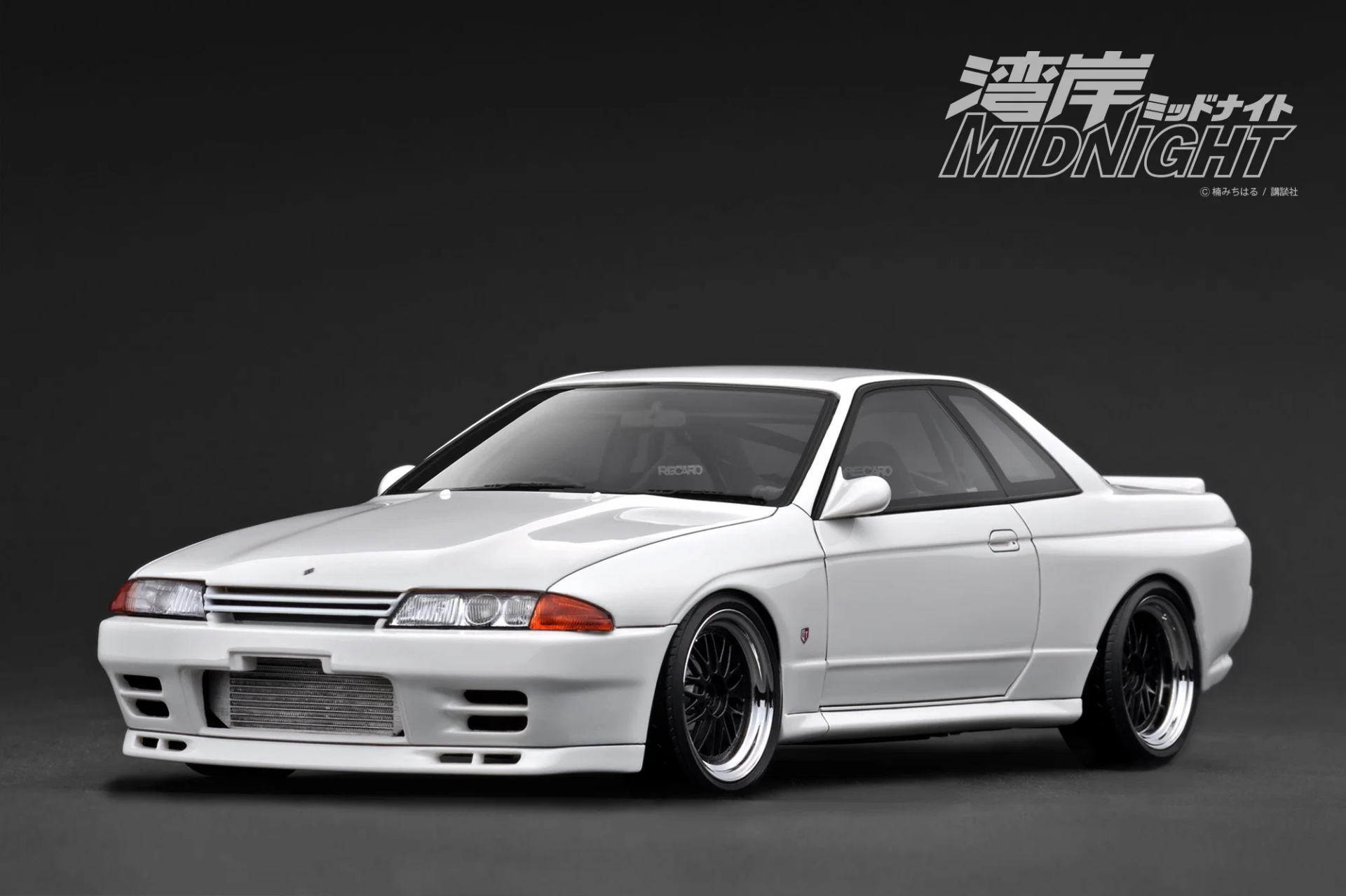 1/18 Ignition NISSAN SKYLINE GT-R (R32) White 湾岸MIDNIGHT Reina's R - IG3596