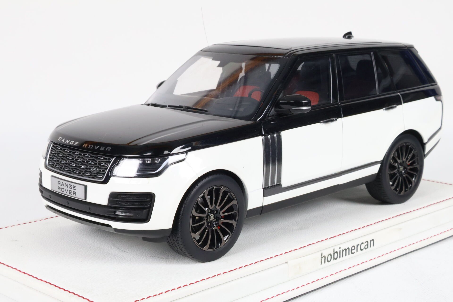 LCD-MODEL - LAND ROVER - RANGE ROVER SV AUTOBIOGRAPHY LUXURY 2020 - RED INTERIOR