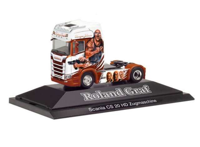 1/87 Scania CS 20 HD Roland Graf, brown/white