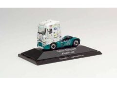 1/87 Renault T Talmon Transporter/ Kidstruck, white/green