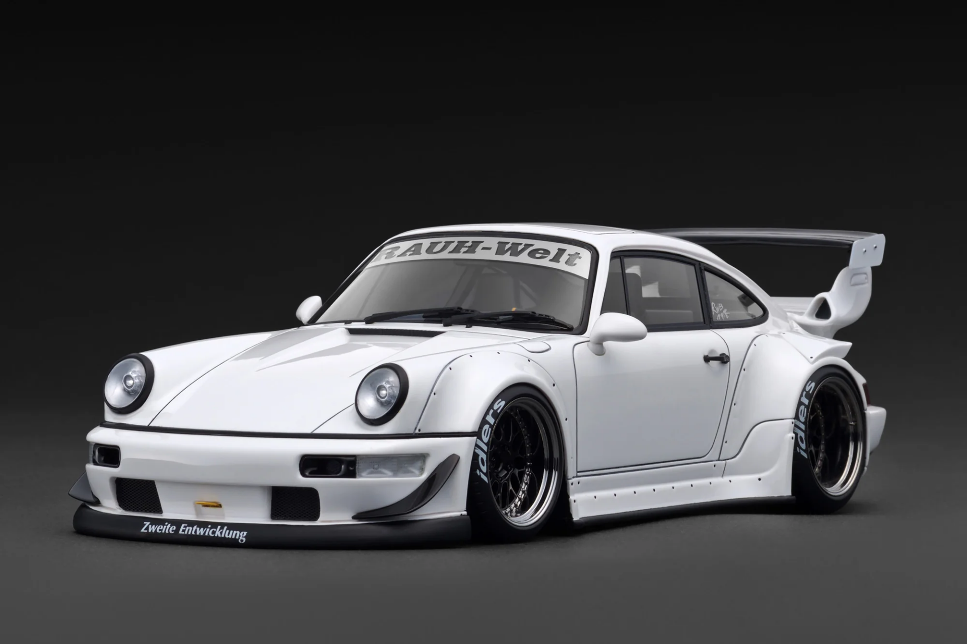 1/18 IGNITION PORSCHE RWB 964 White - IG3970