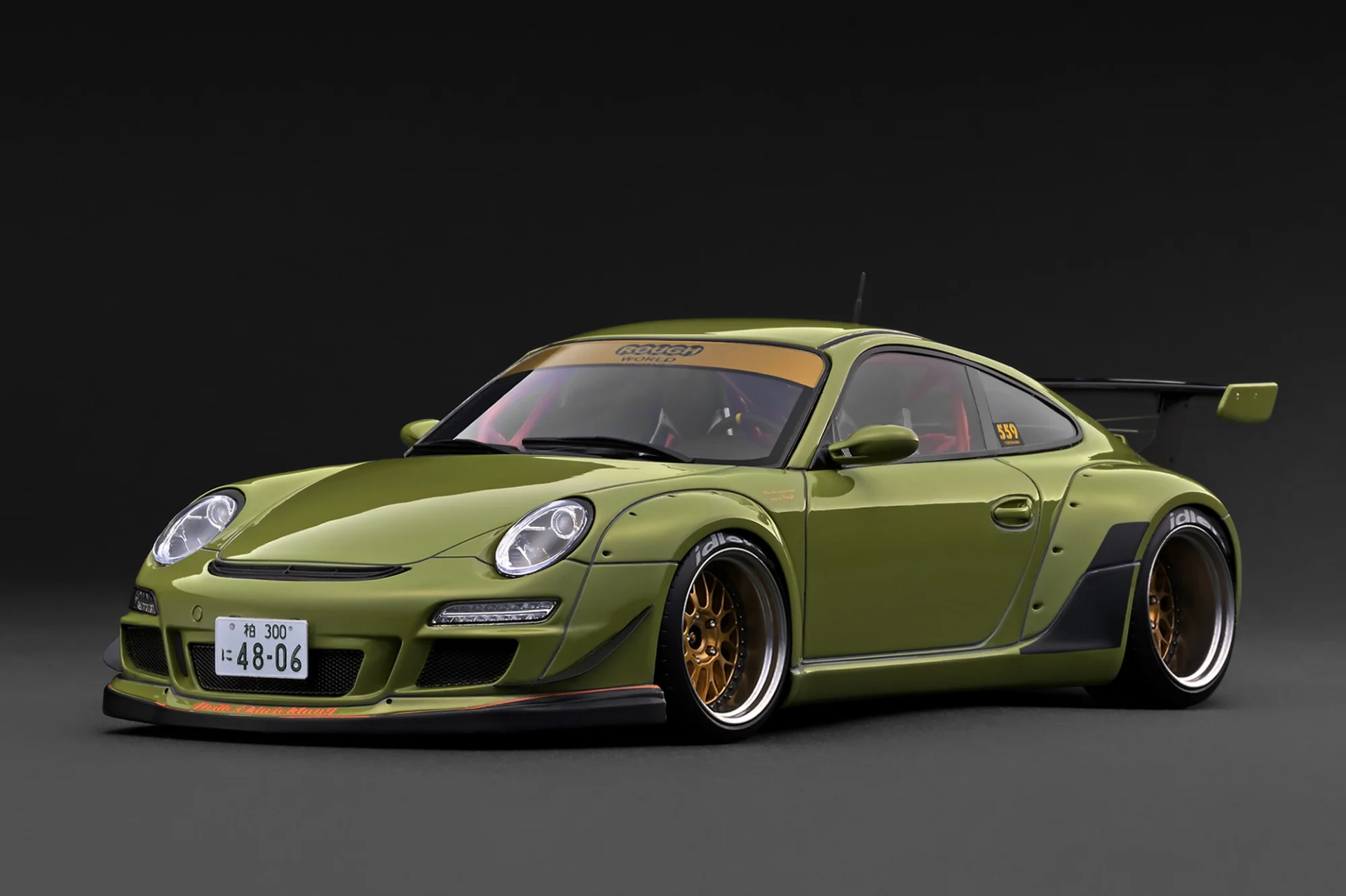 1/18 IGNITION PORSCHE RWB 997 Green - IG3960