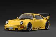 1/18 IGNITION PORSCHE RWB 964 Yellow - IG3949