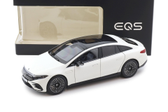 1/18 NZG Mercedes EQS V297 Limousine opalite white bright matt - B66961049