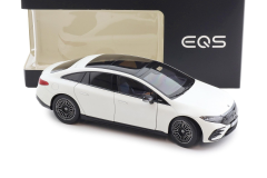 1/18 NZG Mercedes EQS V297 Limousine opalite white bright matt - B66961049