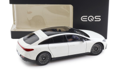1/18 NZG Mercedes EQS V297 Limousine opalite white bright matt - B66961049