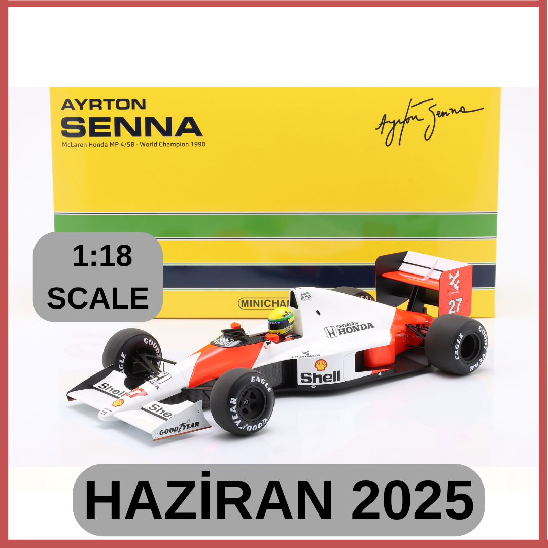 MINICHAMPS - McLAREN - F1 MP4/5B HONDA V10 TEAM MARLBORO N 27 WORLD CHAMPION SEASON 1990 AYRTON SENNA