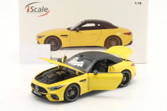 1/18 I-SCALE - MERCEDES BENZ - SL-CLASS SL63 AMG (R232) 4MATIC CABRIOLET SPIDER 2022