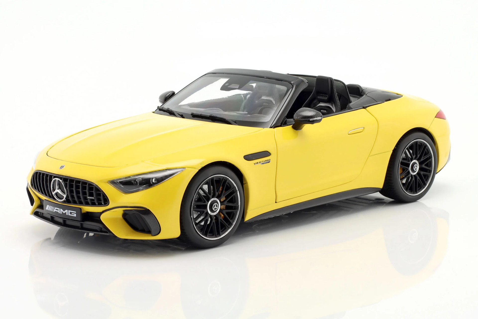 1/18 I-SCALE - MERCEDES BENZ - SL-CLASS SL63 AMG (R232) 4MATIC CABRIOLET SPIDER 2022