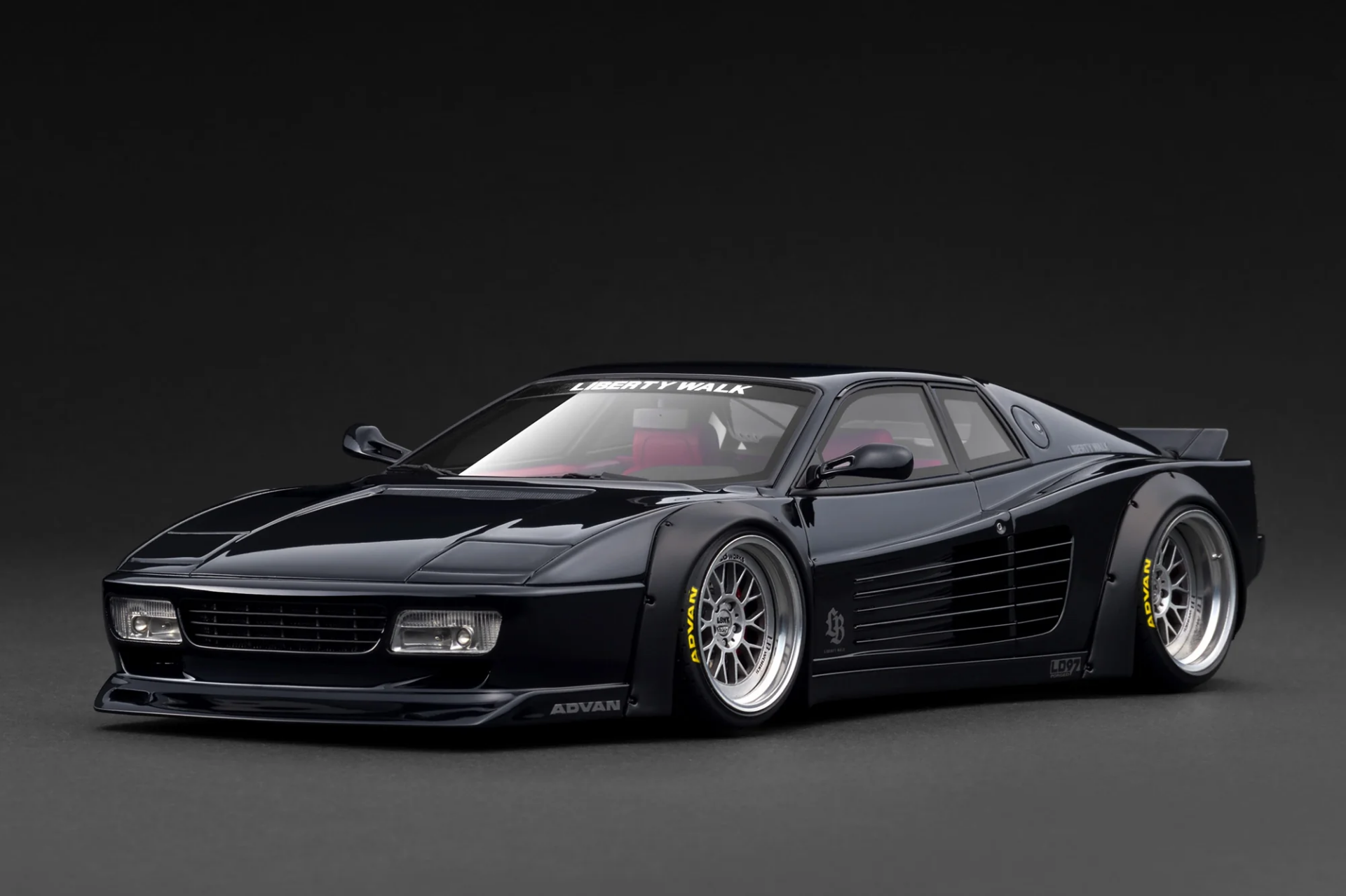 1/18 IGNITION FERRARI LB-WORKS 512 Black - IG3750