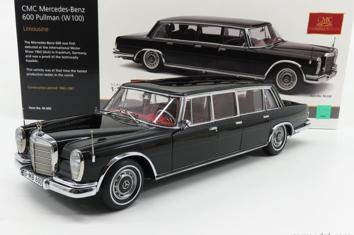 CMC - MERCEDES BENZ - S-CLASS 600 PULLMAN W100 1963