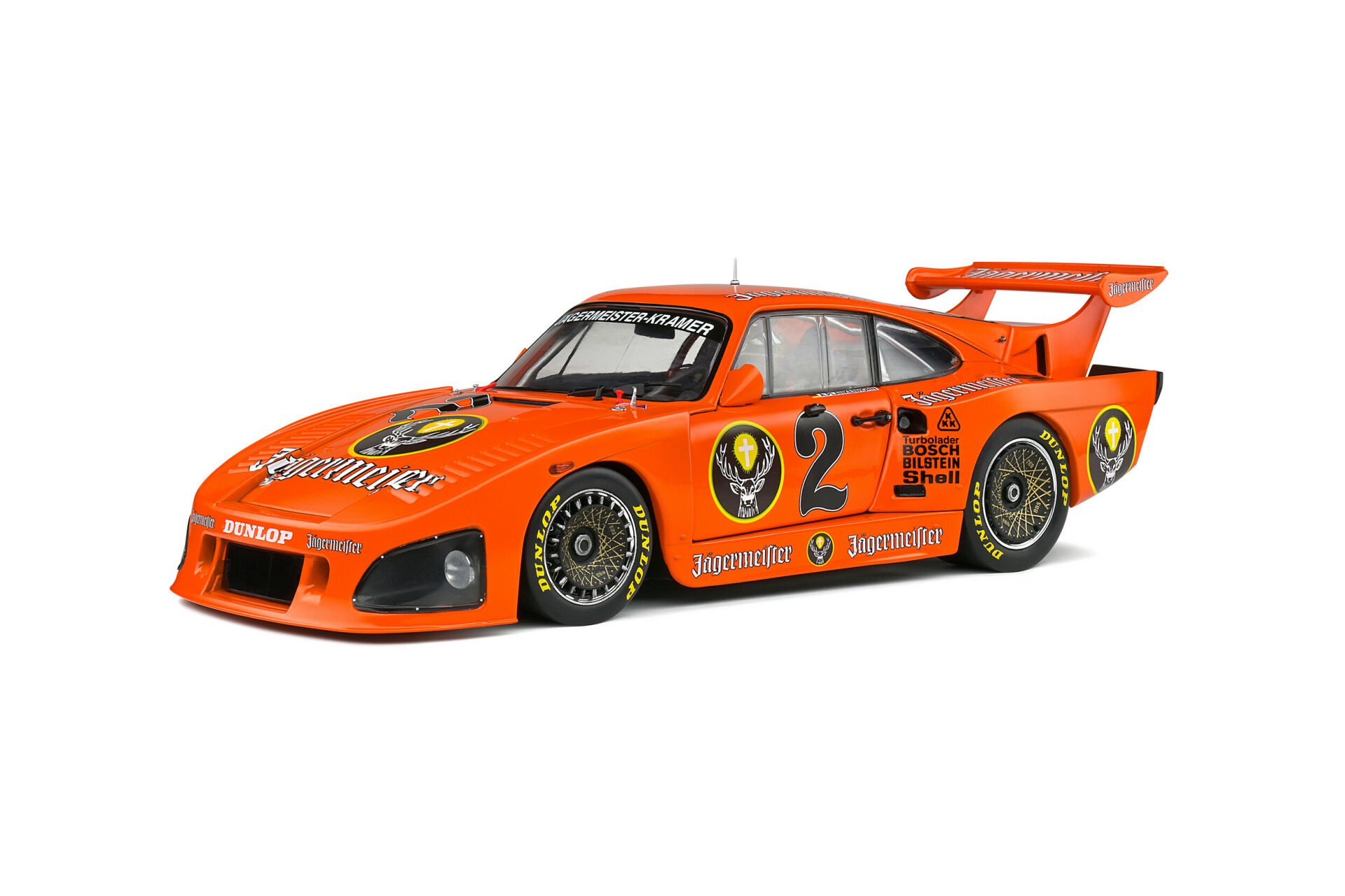 SOLIDO - PORSCHE - 935K3 N 2 JAGERMEISTER DRM SEASON 1980 AXEL PLANKENHORN