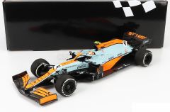 MINICHAMPS - McLAREN - F1 MCL35L TEAM MCLAREN N 4 3rd MONACO GP 2021 LANDO NORRIS