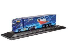 1/87 Scania CS 20 HD K.Sz. Herpa Weltgesch. 11.2, Die Raumfahrt, Blue