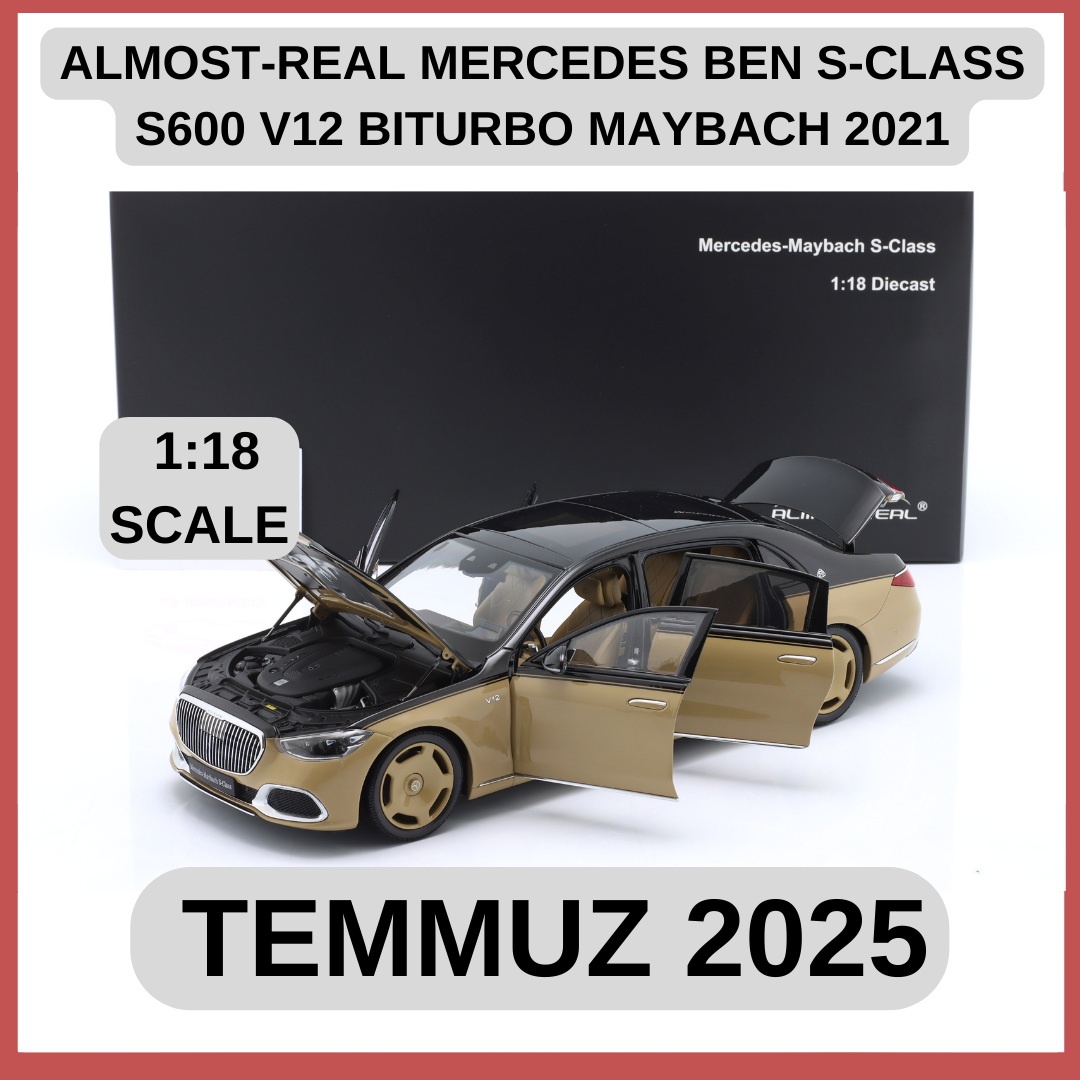 ALMOST-REAL - MERCEDES BENZ - S-CLASS S600 V12 BITURBO MAYBACH 2021