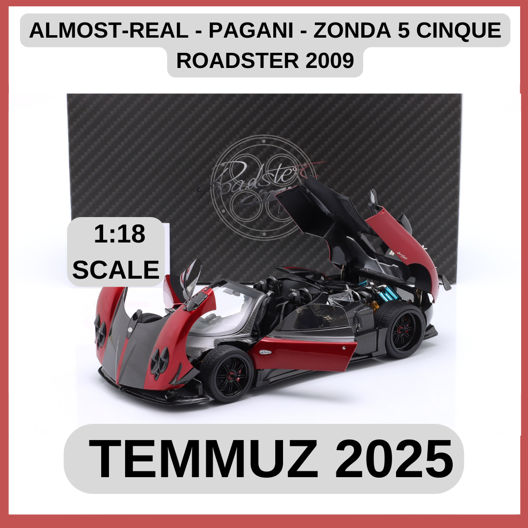 ALMOST-REAL - PAGANI - ZONDA 5 CINQUE ROADSTER 2009