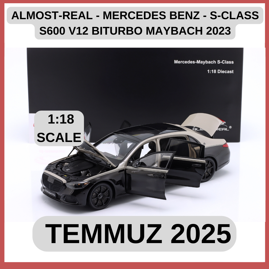 ALMOST-REAL - MERCEDES BENZ - S-CLASS S600 V12 BITURBO MAYBACH 2023