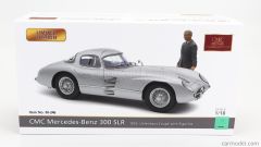 CMC - MERCEDES BENZ - 300 SLR UHLENHAUT COUPE 1955 WITH FIGURE - BLUE INTERIOR