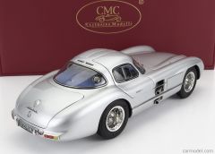 CMC - MERCEDES BENZ - 300 SLR UHLENHAUT COUPE 1955 WITH FIGURE - BLUE INTERIOR