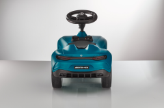 Mercedes Benz Bobby Car AMG GT Hyper Blue Ride On Toy Car - B66962013