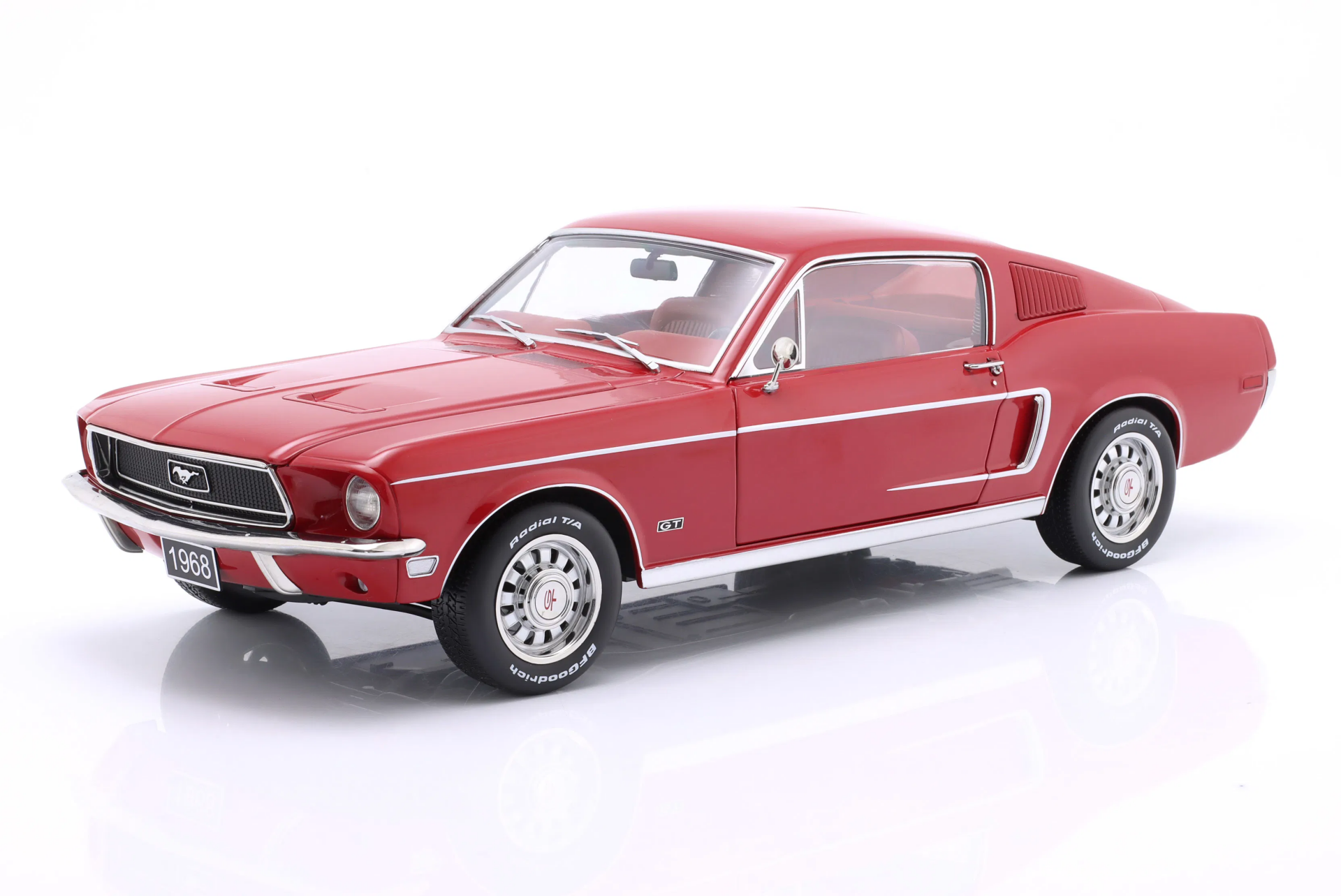 1/12 KK-SCALE - FORD USA - MUSTANG GT FASTBACK COUPE 1968