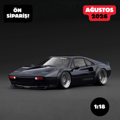 Ön Sipariş - 1/18 Ignition Ferrari 308 LB-WORKS 308 Black - IG3796