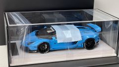 GL-MODEL LBWK Aventador Roadster SVJ Lake Blue