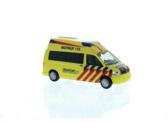 1/87 Volkswagen T5 Hornis S. Rettungsdienst Radeberg, yellow/red/blue
