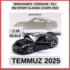 MINICHAMPS - PORSCHE - 911 992 SPORT CLASSIC COUPE 2022