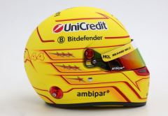 1/2 MINI HELMET - BELL HELMET - CASCO HELMET F1 LEWIS HAMILTON TEAM FERRARI HP N 44 SEASON 2025