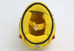 1/2 MINI HELMET - BELL HELMET - CASCO HELMET F1 LEWIS HAMILTON TEAM FERRARI HP N 44 SEASON 2025