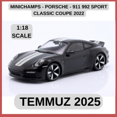 MINICHAMPS - PORSCHE - 911 992 SPORT CLASSIC COUPE 2022
