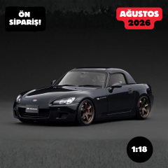 Ön Sipariş - 1/18 Ignition Honda S2000 (AP1) Black - IG3921