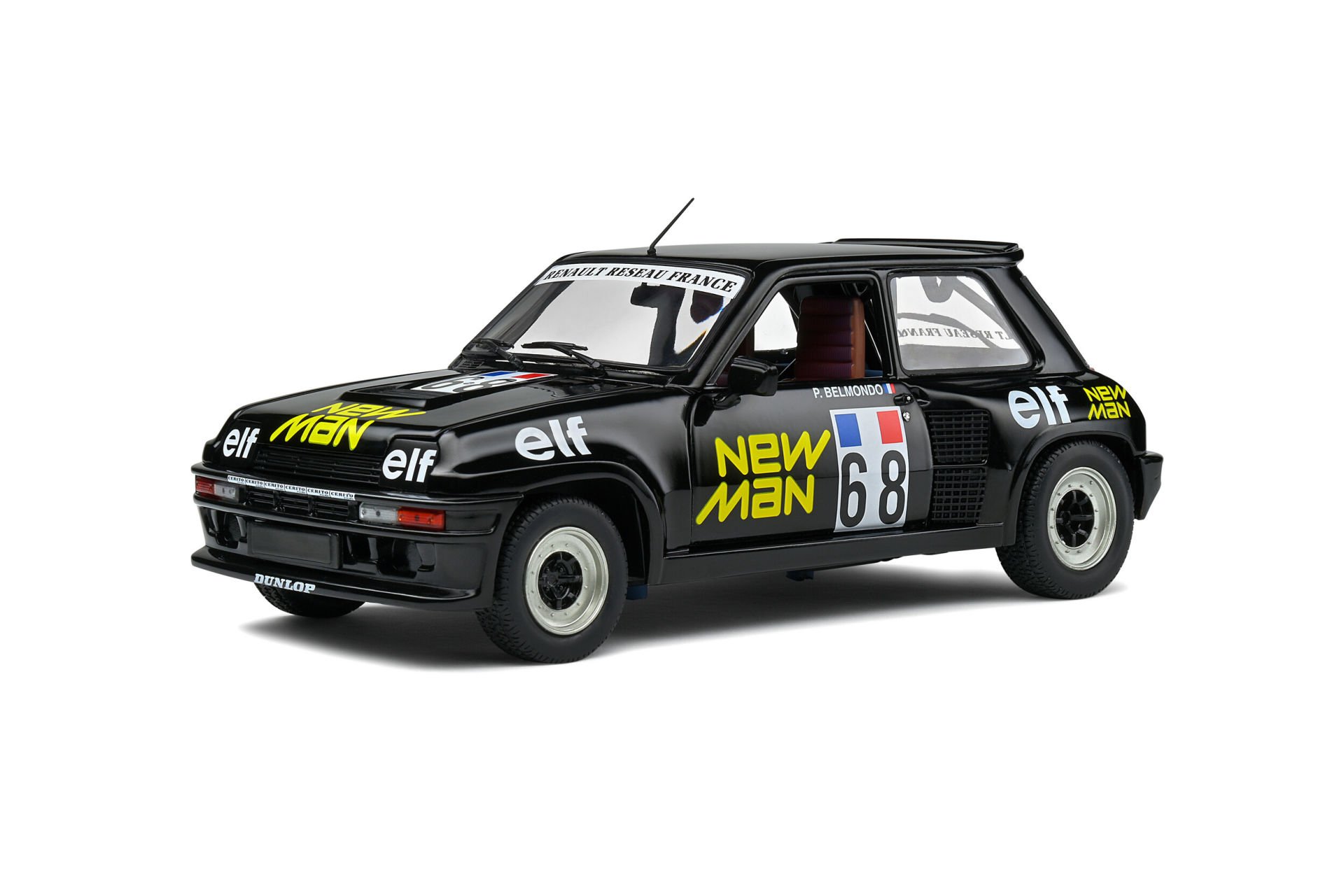 SOLIDO - RENAULT - R5 TURBO N 68 EUROPEAN CUP 1984 P.BELMONDO