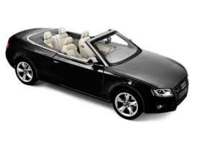 2009 Audi A5 Cabriolet, black