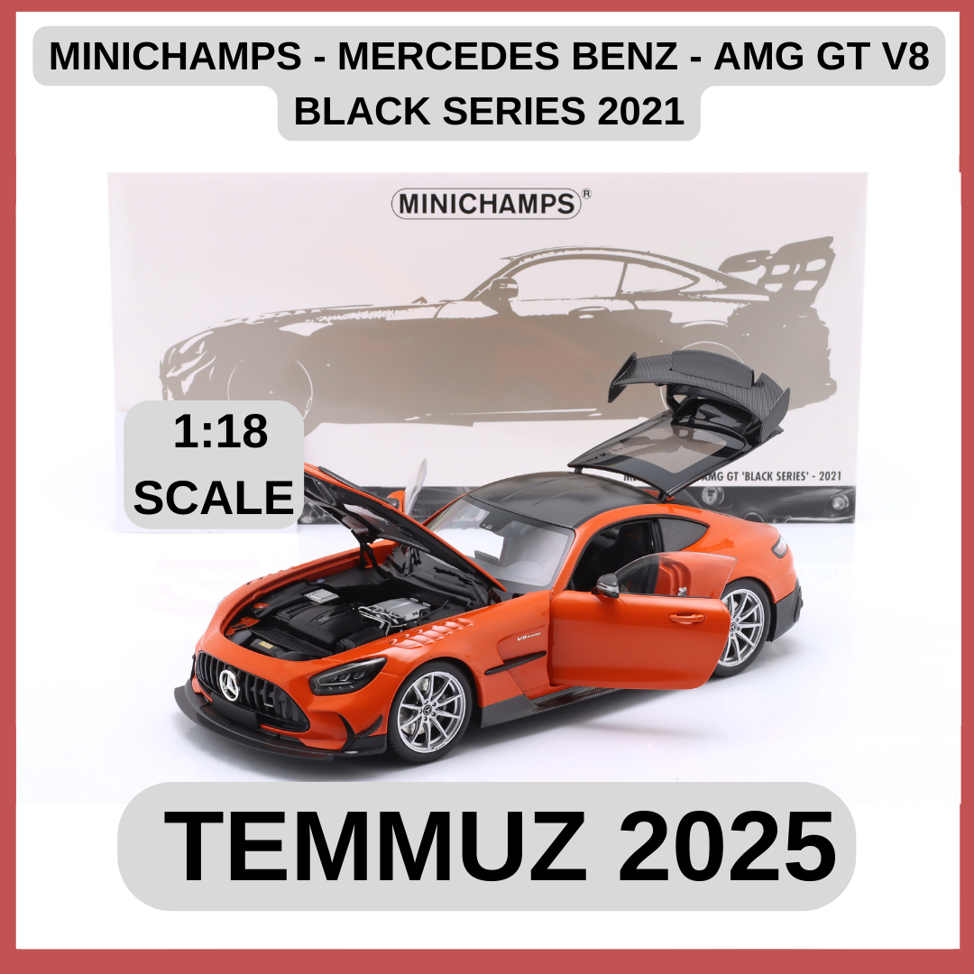 MINICHAMPS - MERCEDES BENZ - AMG GT V8 BLACK SERIES 2021