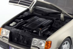 1/18 NOREV Mercedes-Benz 500 E (W124)  smoke silver - B66040724