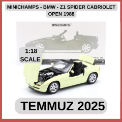 MINICHAMPS - BMW - Z1 SPIDER CABRIOLET OPEN 1988