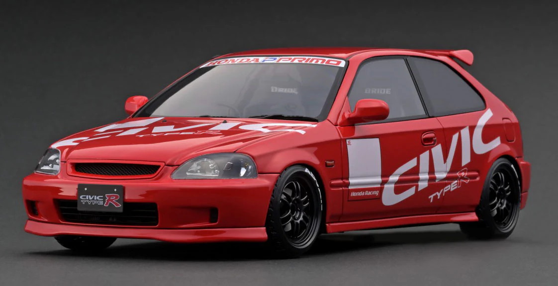 IGNITION MODEL Honda CIVIC (EK9) Type R Red