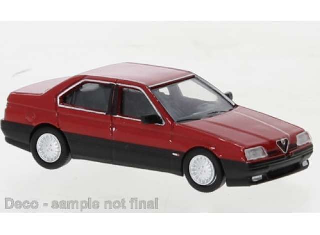 1/87 1987 Alfa Romeo 164, red/black
