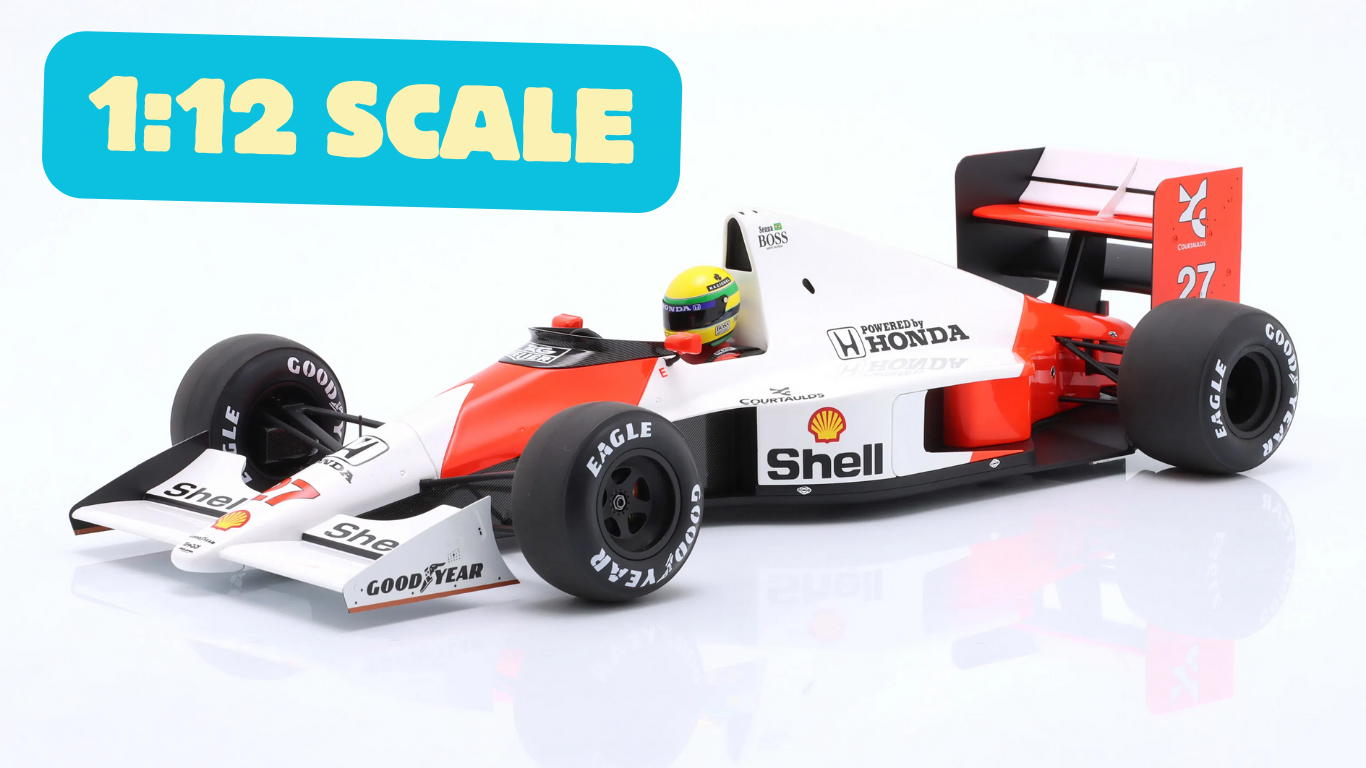 MINICHAMPS - McLAREN - F1 MP4/5B HONDA V10 TEAM MARLBORO N 27 WORLD CHAMPION SEASON 1990 AYRTON SENNA
