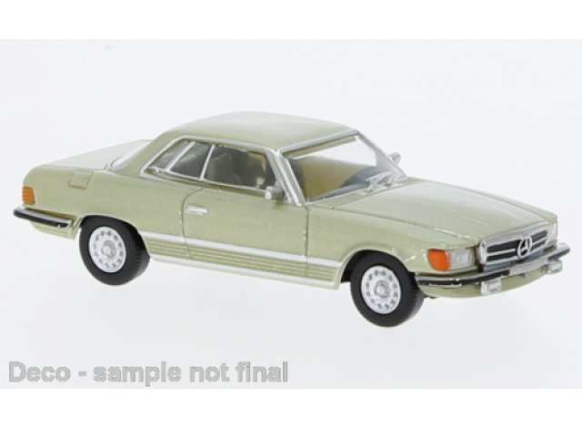 1/87 1971 Mercedes SLC (C107), metallic light green